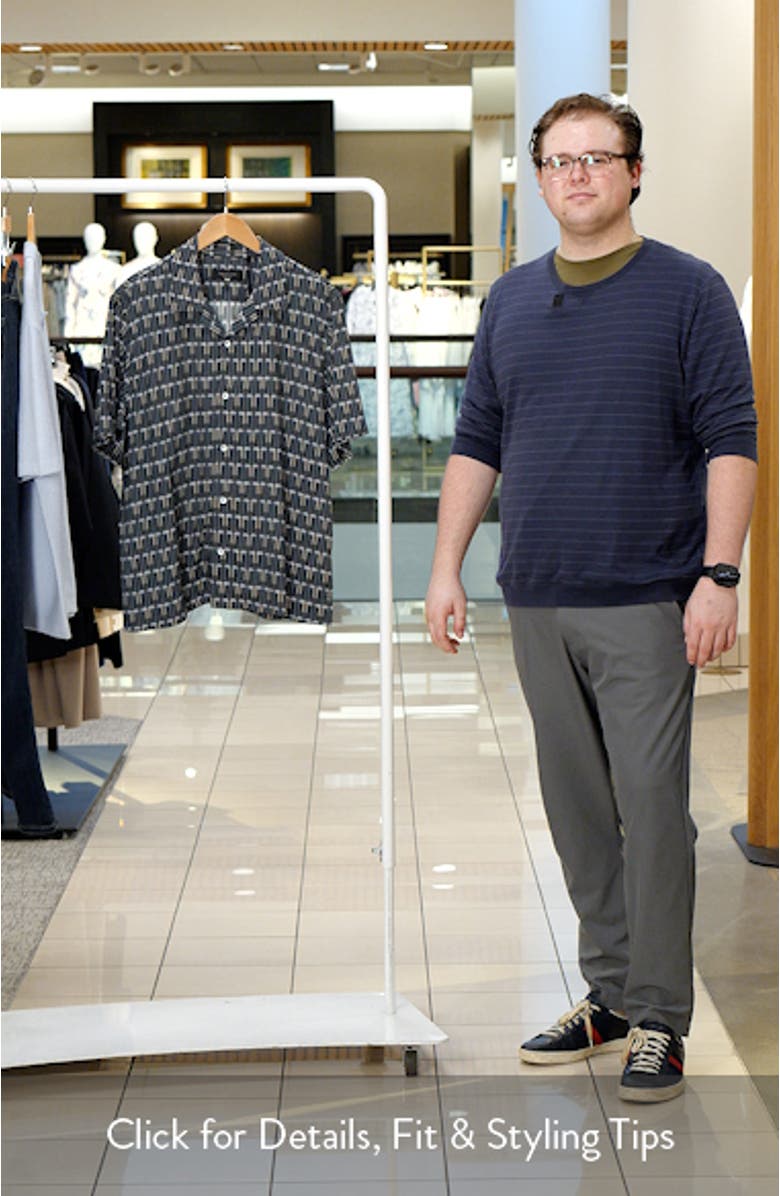 Avery Printed Button-Up Shirt, sales video thumbnail