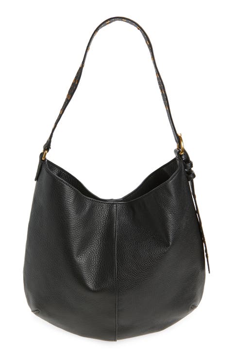 Naomi Leather Hobo Bag