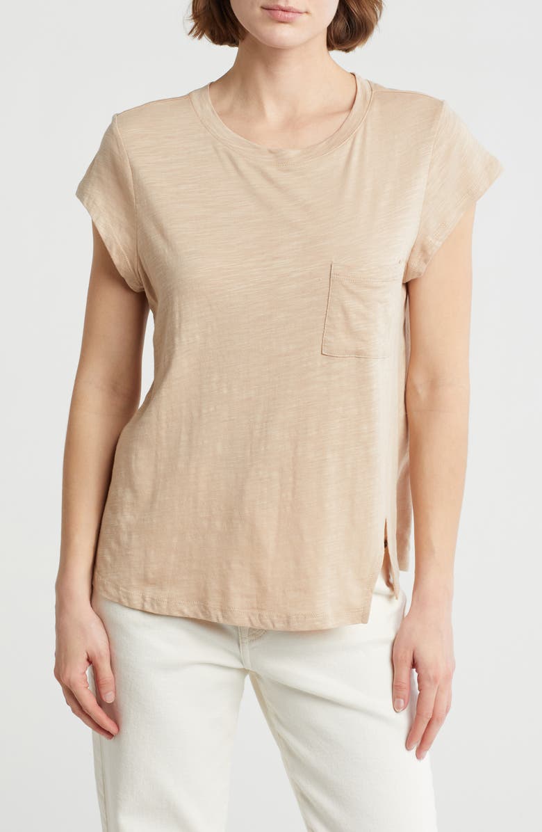 Sanctuary Under the Palms Cotton Slub Jersey T-Shirt, Main, color, 