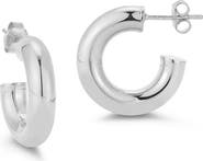 GLAZE JEWELRY Tube Huggie Hoop Earrings