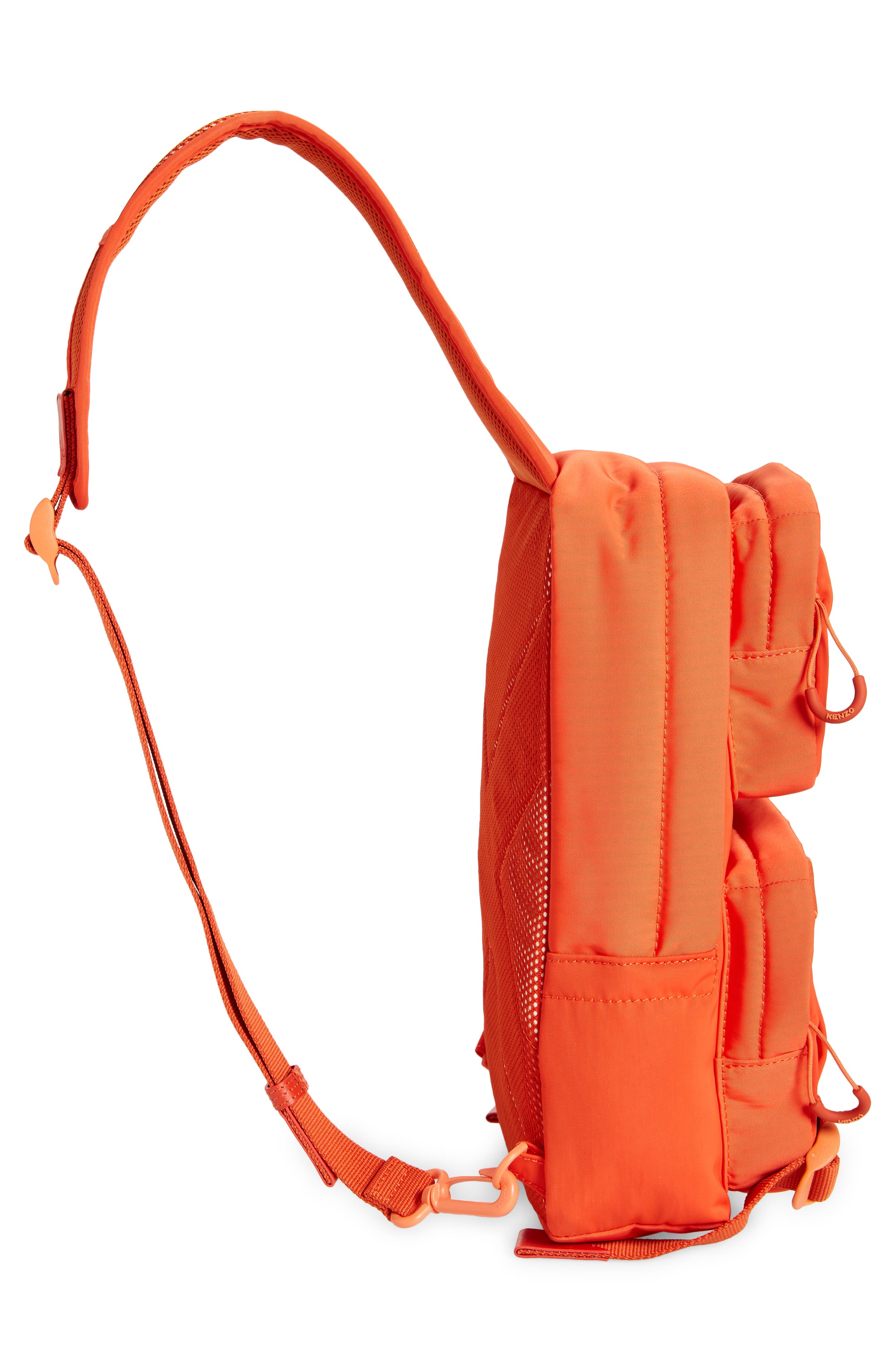 One-Shoulder Backpack, Alternate, color, DEEP ORANGE