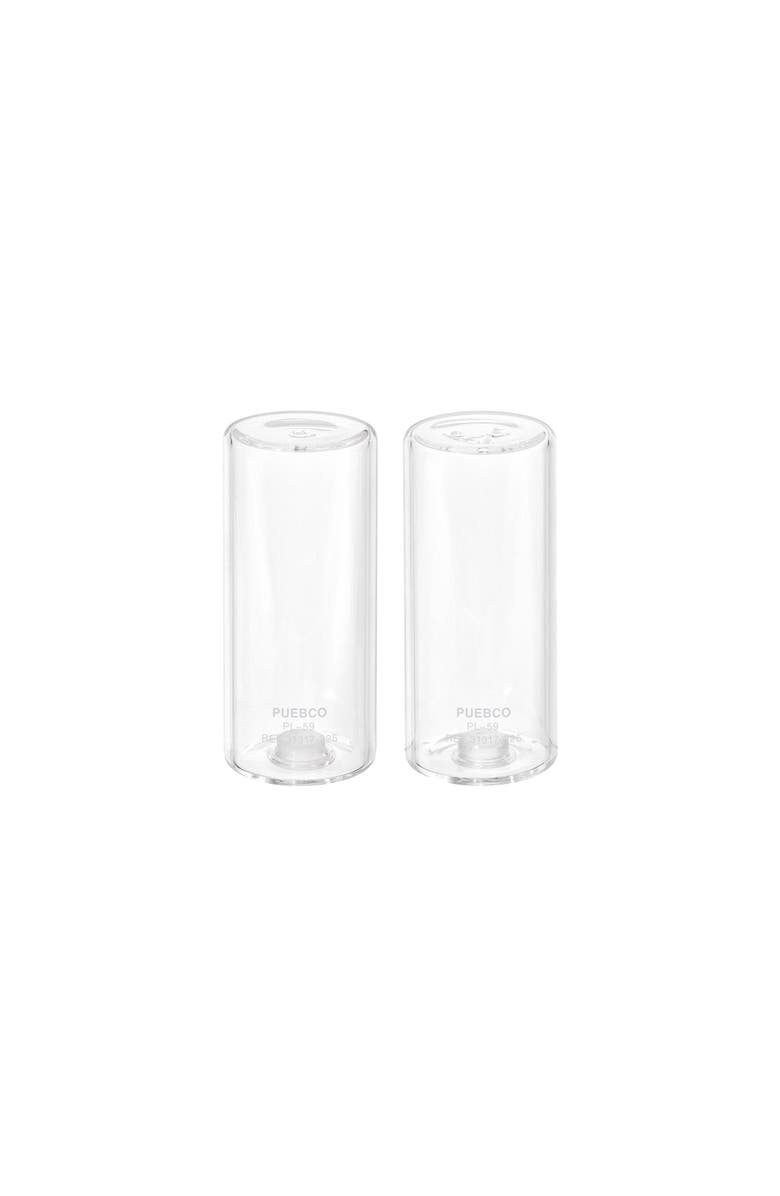 PUEBCO Salt 
Pepper Shaker Set, Main, color, Clear