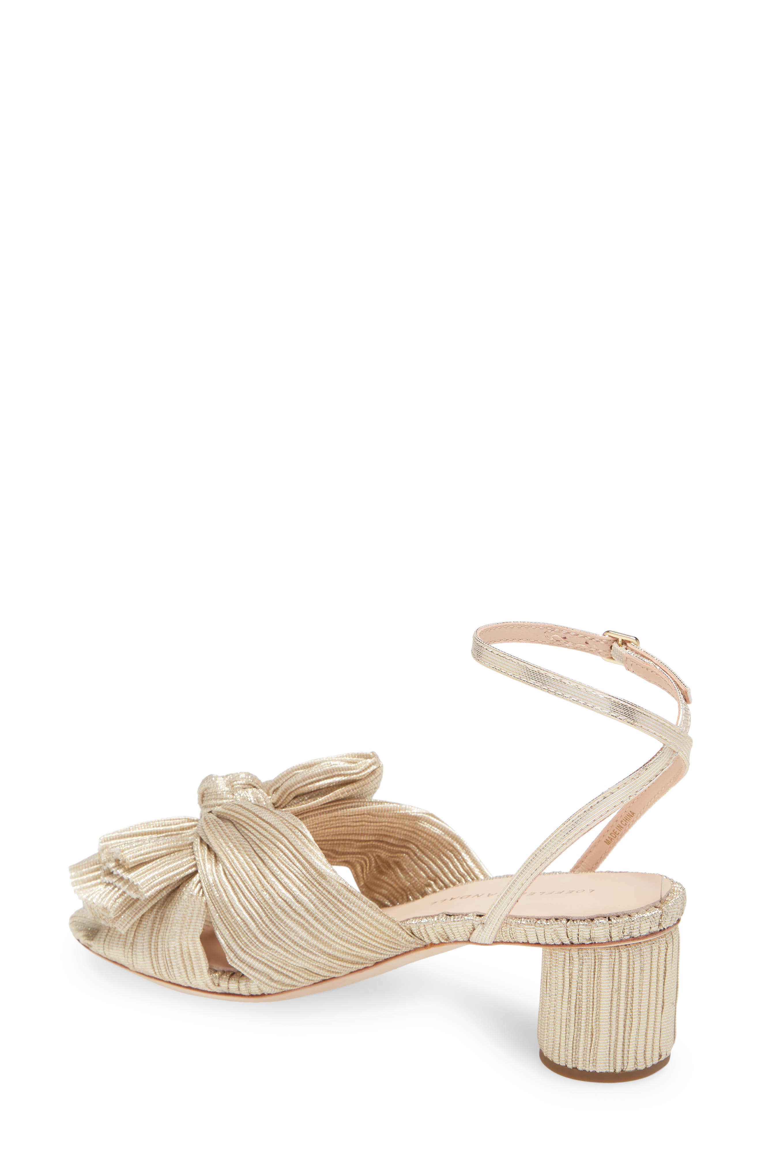 Loeffler Randall Dahlia Ankle Strap Knotted Sandal, Alternate, color, 