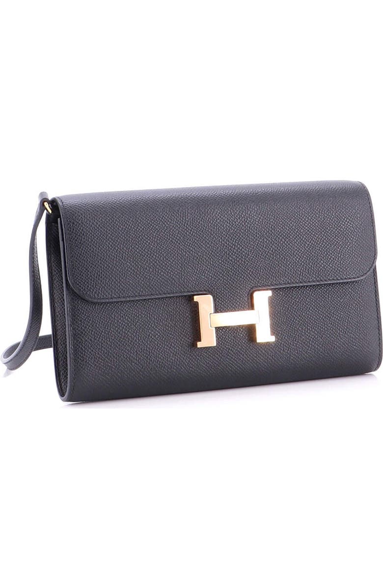 Pre-Owned Hermes Constance To Go Wallet Epsom, Alternate, color,