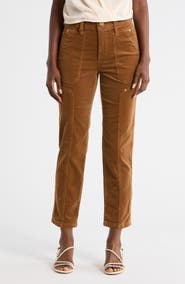 Democracy 'Ab'Solution Skyrise Straight Leg Corduroy Pants