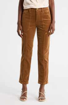 Democracy 'Ab'Solution Skyrise Straight Leg Corduroy Pants