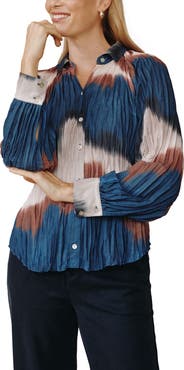 Bella Dahl Pleated Raglan Sleeve Shirt