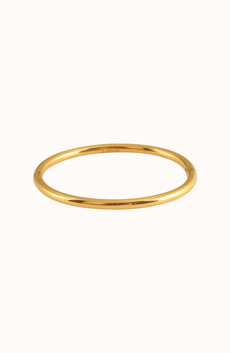 Joiana Jewelry Classic Slim Bangle, Alternate, color, Gold