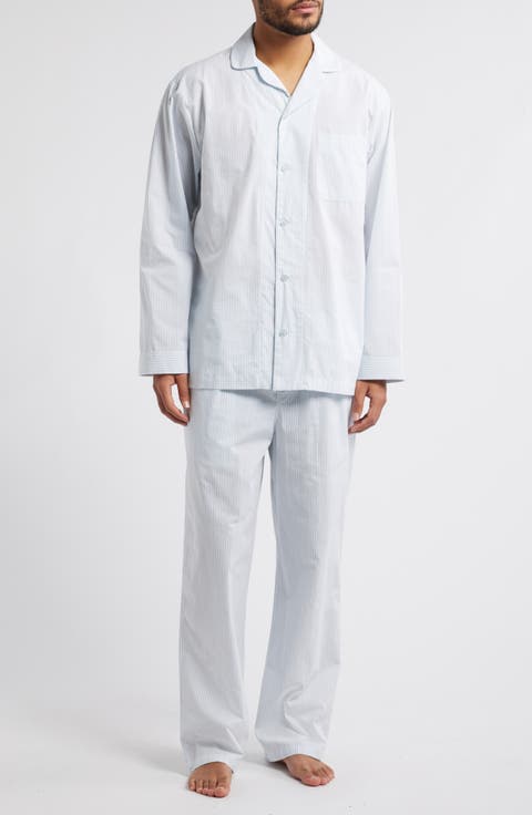 Men
s Cotton Poplin Pajamas