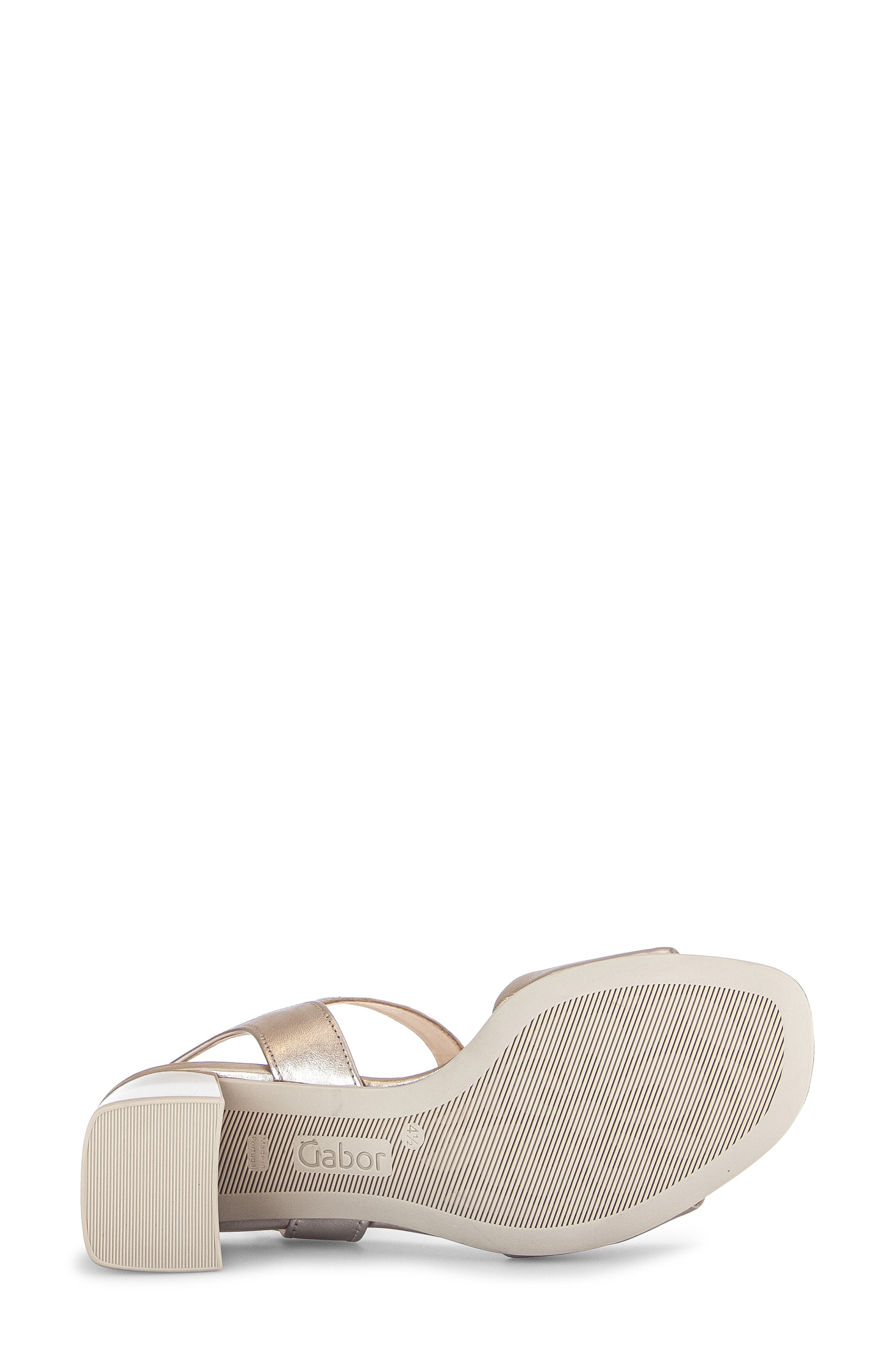 Block Heel Sandal, Alternate, color, PUDER
