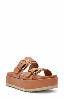 DV by Dolce Vita Serpent Platform Slide Sandal