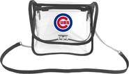 LOGO BRANDS Logo Brands Chicago Cubs Sideline Clear Purse