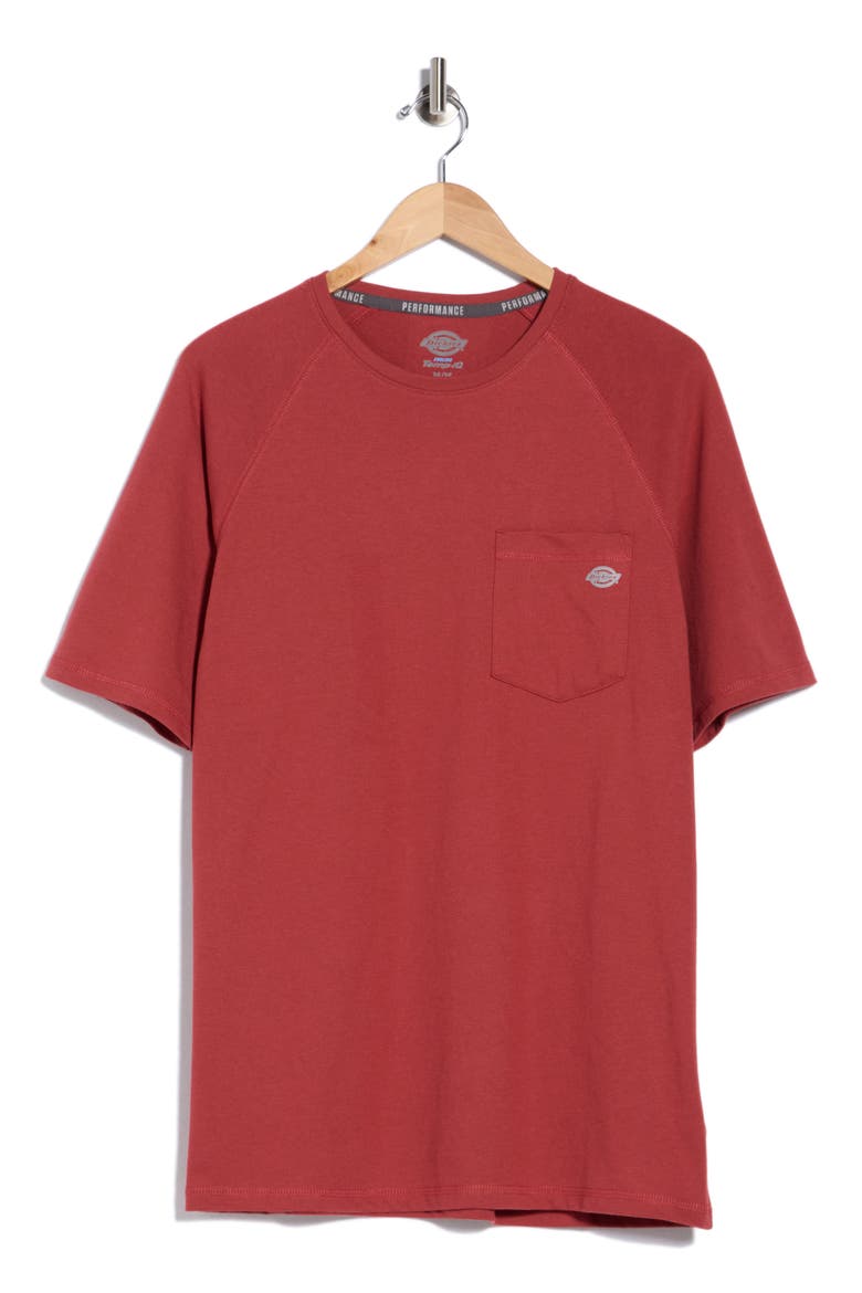 Performance IQ Pocket T-Shirt, Alternate, color, CORAL REEF
