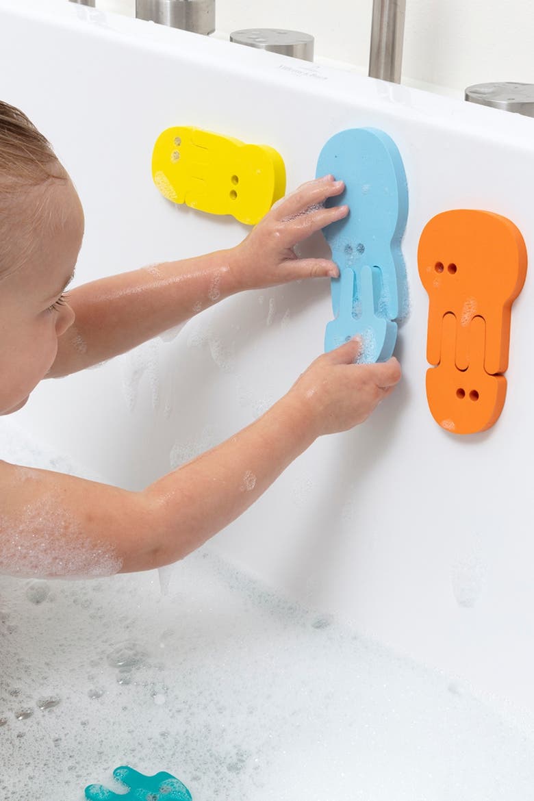 Bath Puzzle Jellyfish Soft, Floating EVA Foam Bath Toy, Alternate, color, Multi