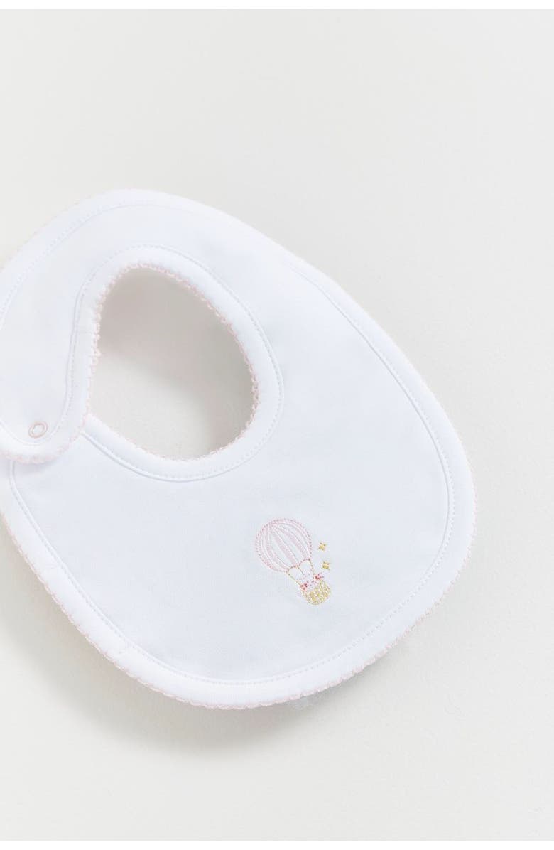 Babycottons Premium Peruvian Pima Cotton Robin Small Bib For Infant, Alternate, color, Pink