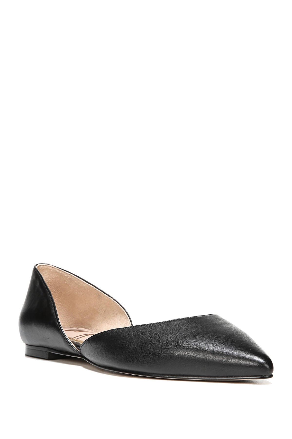 Sam Edelman Rodney Pointy Toe Genuine Calf Hair Flat, Main, color, 