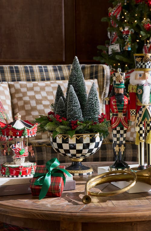 Mackenzie-childs Mackenzie Childs Courtly Sisal Tree Tabletop Arrangement In Multi