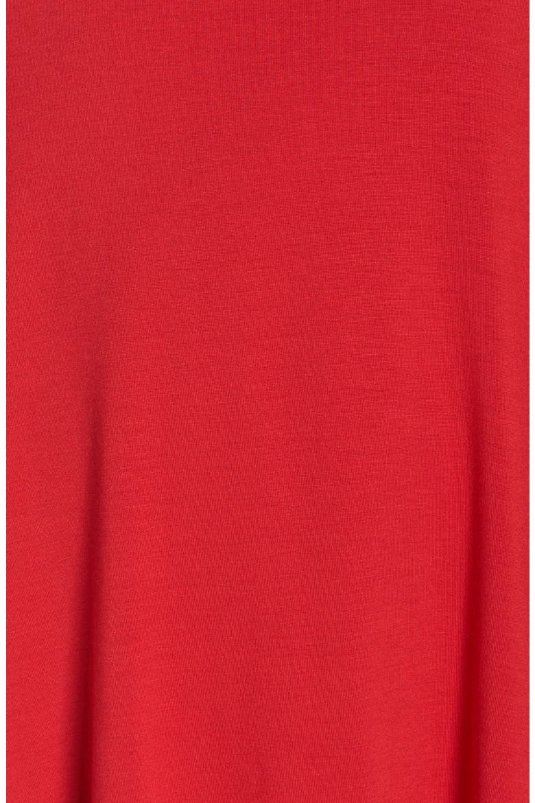 Demure Chemise, Alternate, color, TANGO RED