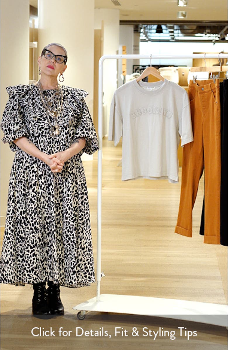 Logo Appliqué Cotton T-Shirt, sales video thumbnail