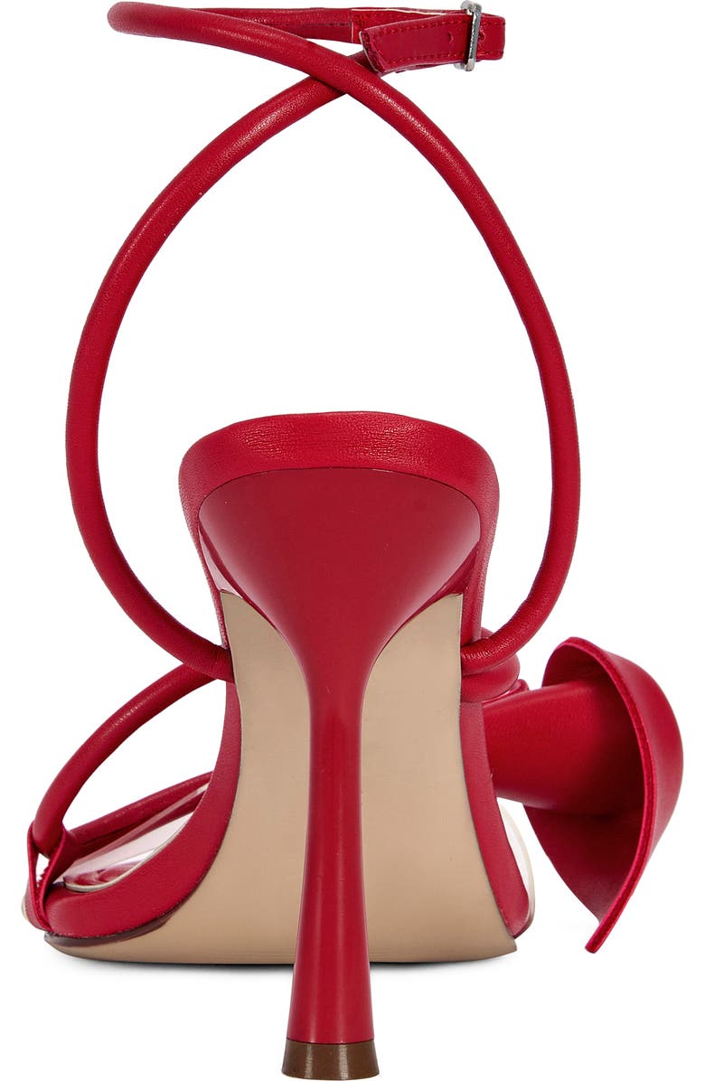AZALEA WANG Nilou Ankle Strap Sandal, Alternate, color, Red