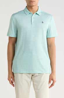 Original Penguin Micro Floral Geo Print Polo