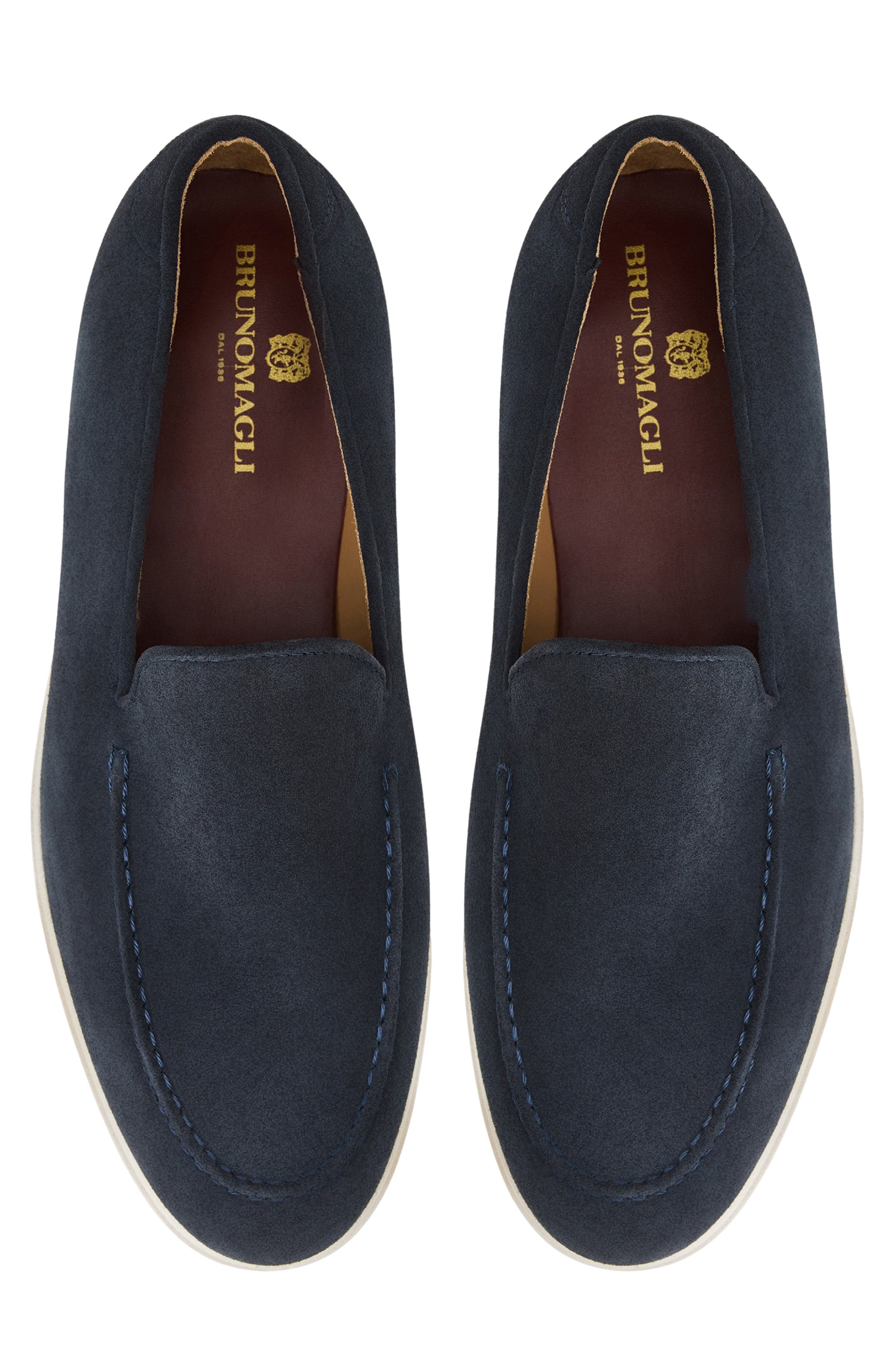 Elio Loafer Sneaker, Alternate, color, NAVY SUEDE