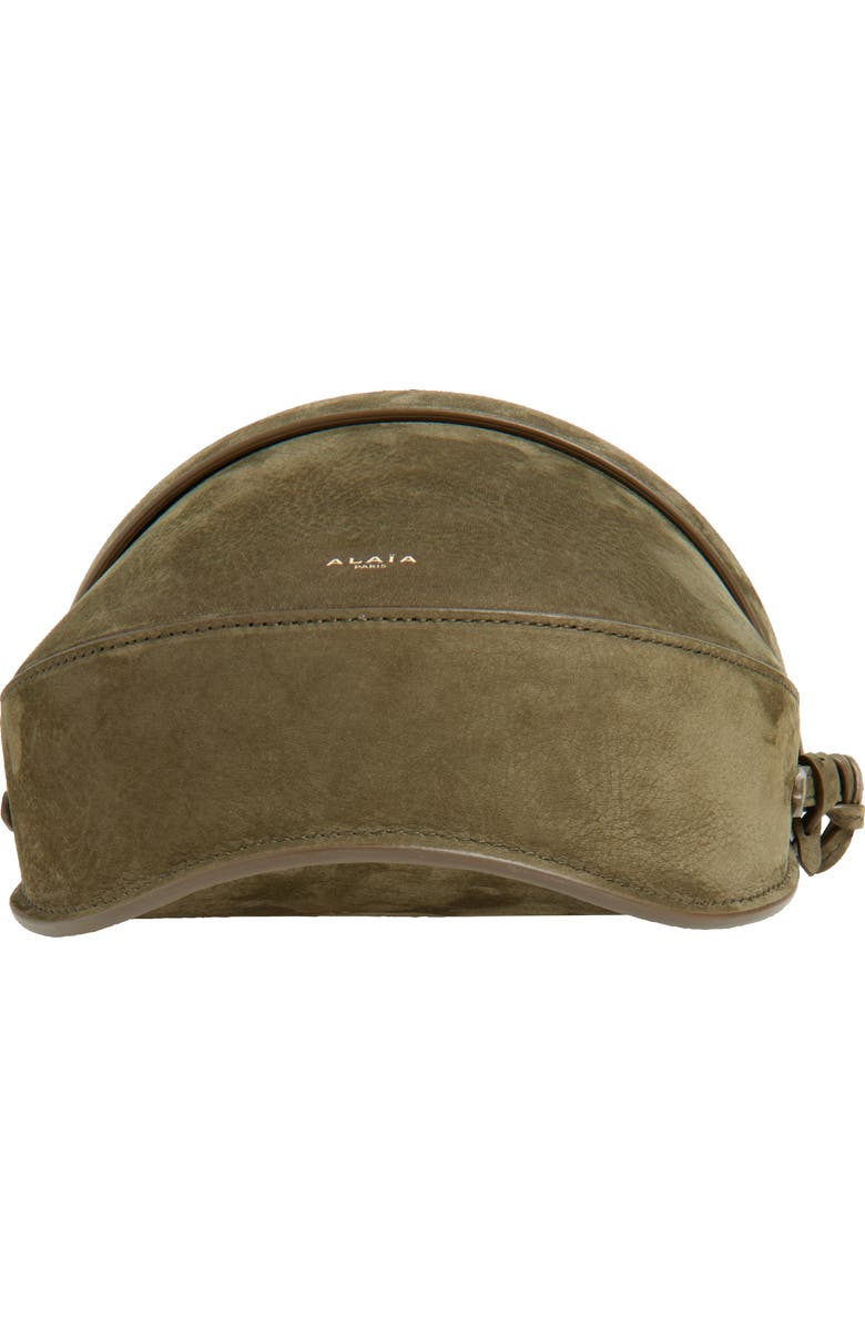 Alaïa Besace Crossbody, Alternate, color, Kaki
