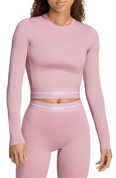 Climacool Performance Cropped Long Sleeve T-Shirt