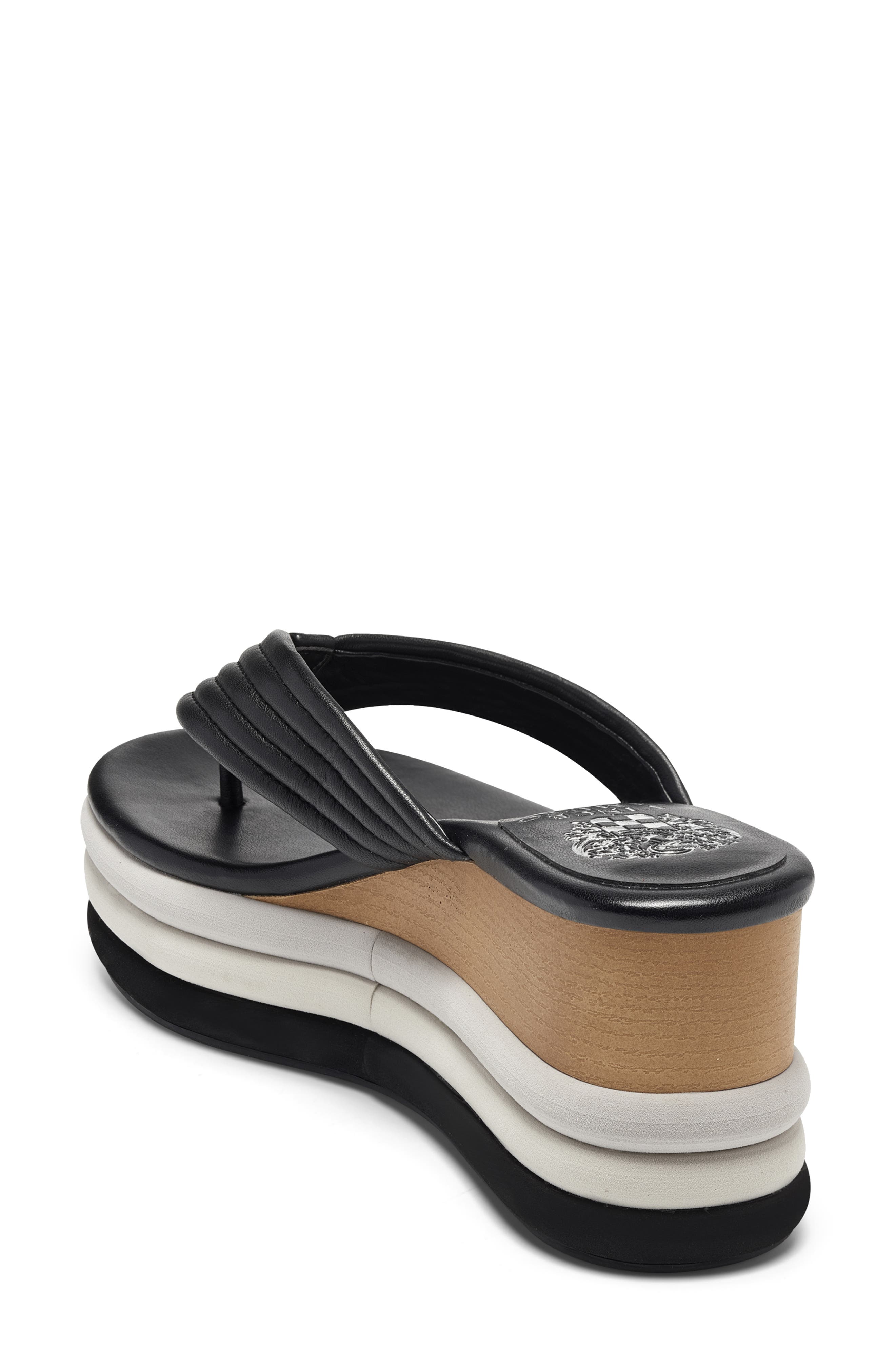 Vince Camuto Perseena Platform Wedge Flip Flop, Alternate, color, 