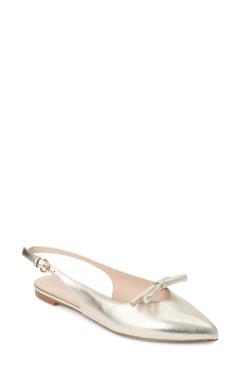 Lennox Slingback Pointed Toe Flat (Women)