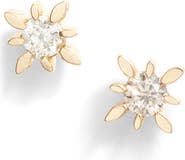 Set & Stones Geneva Diamond Stud Earrings