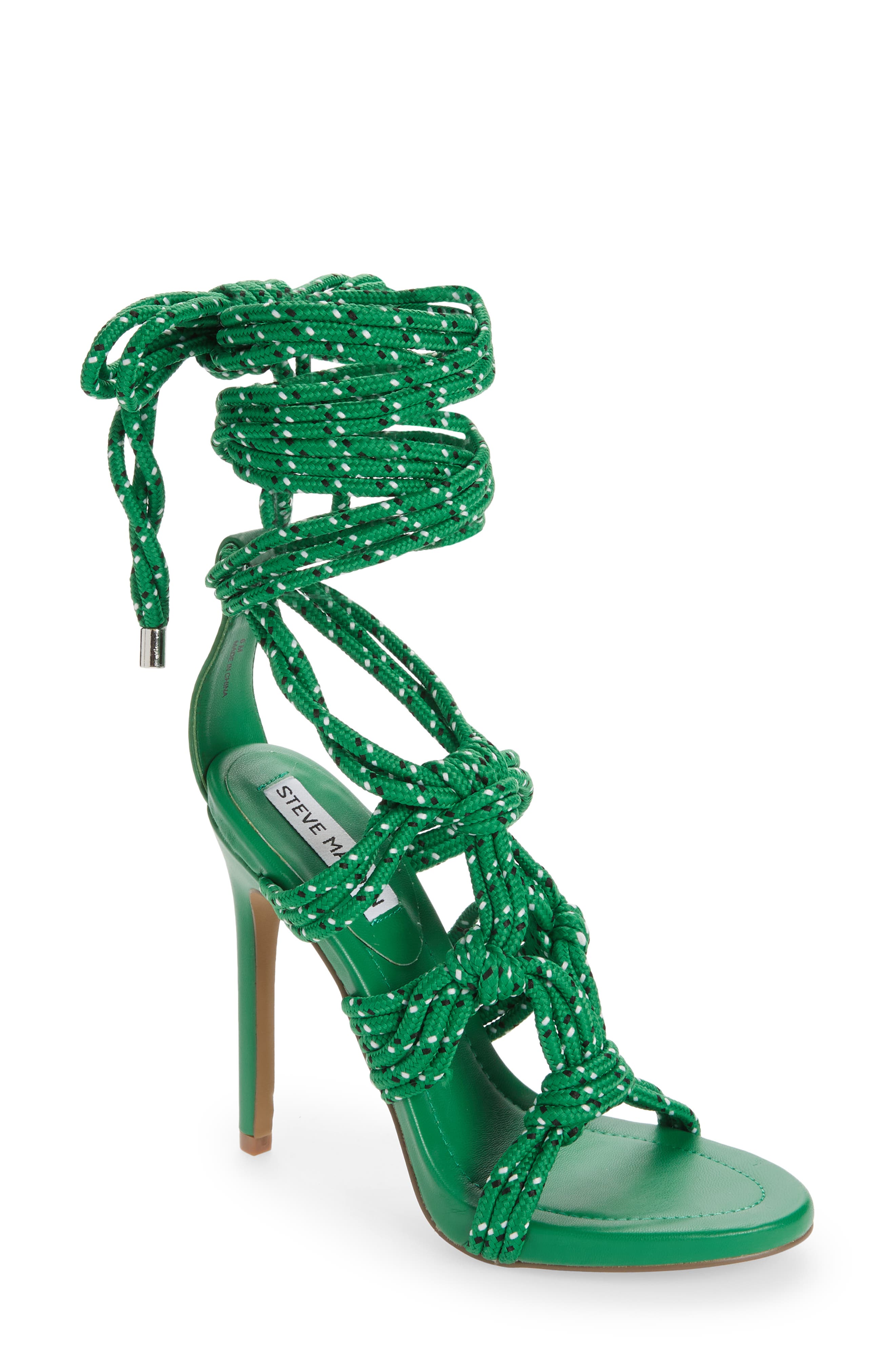 Steve Madden Fiore Ankle Tie Sandal, Main, color, 