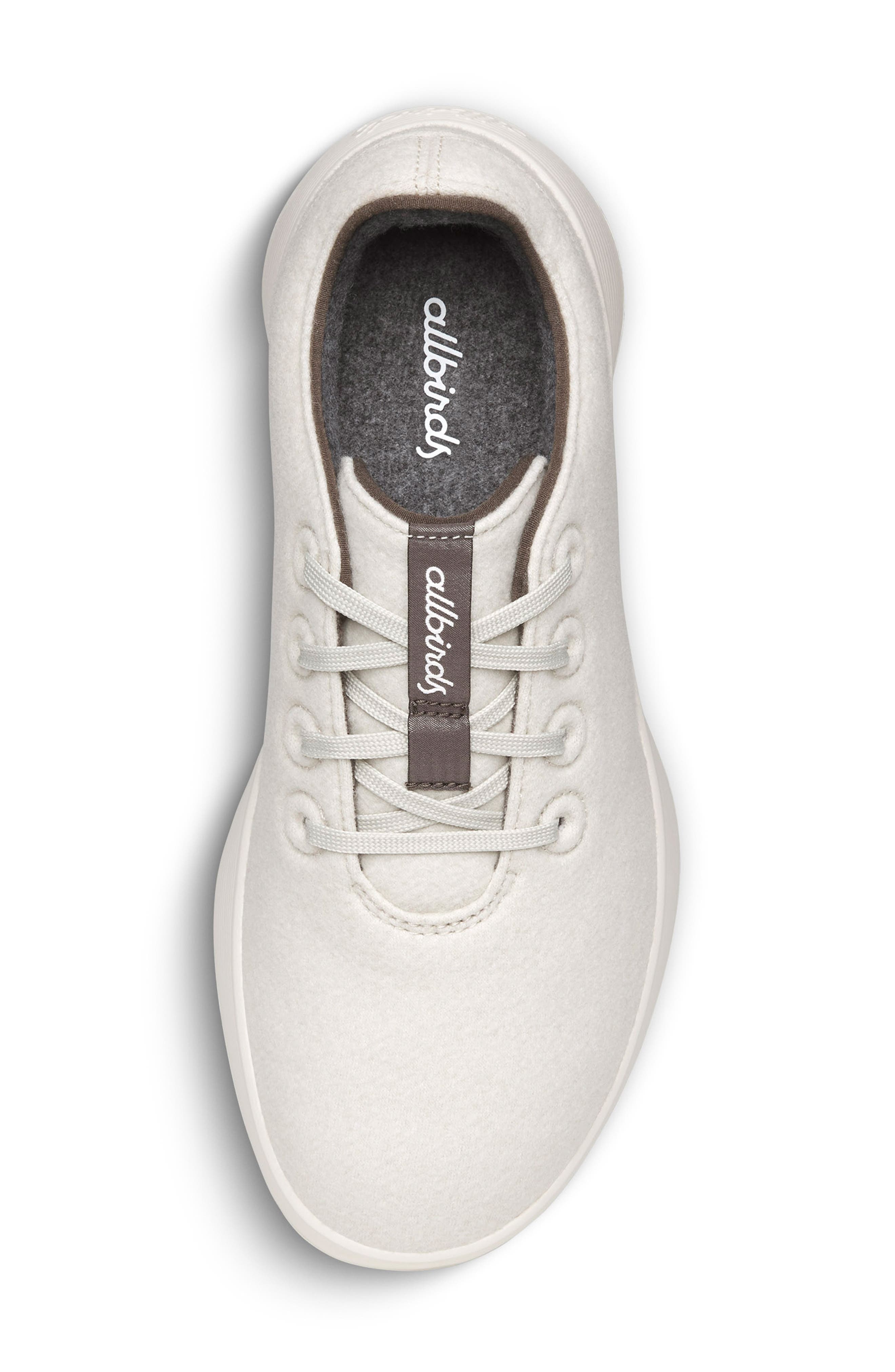 Allbirds Wool Runner Go Sneaker, Alternate, color, Weathered White/ Twilight