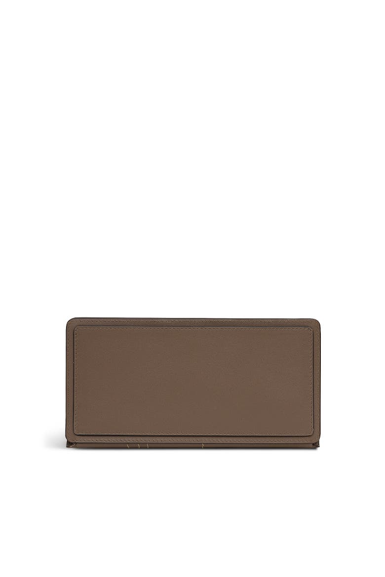 Coin Street - Stud Large Bifold Wallet, Alternate, color, Coffee
