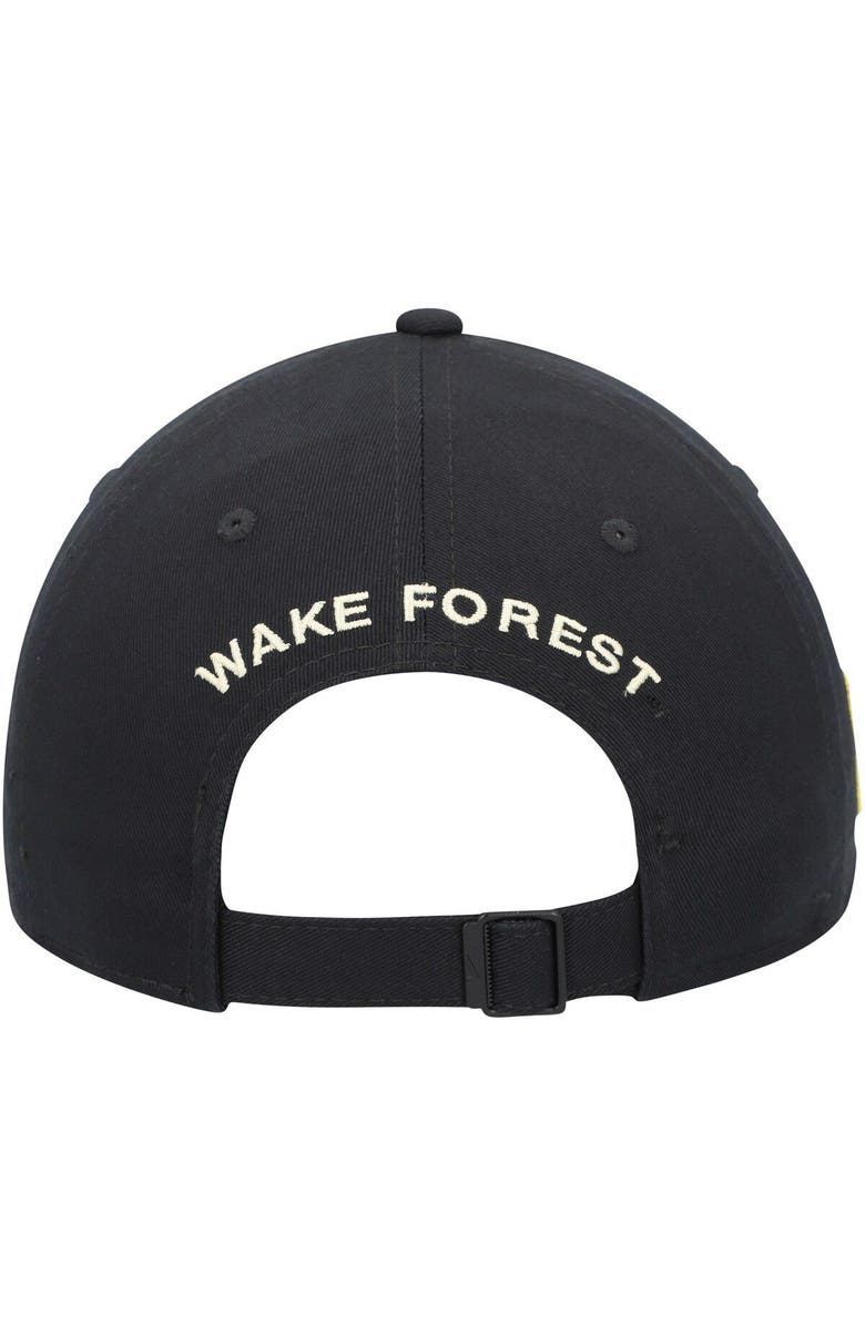 Nike Men's Nike Black/Camo Wake Forest Demon Deacons Veterans Day 2Tone Legacy91 Adjustable Hat, Alternate, color, Black