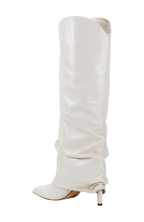 Marc Fisher Ltd Nairine Knee High Boot In White