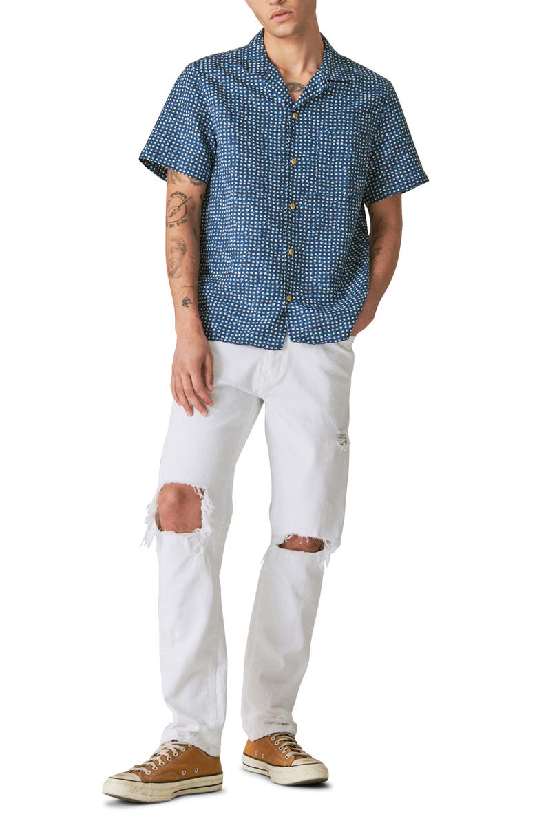 Lucky Brand 410 Athletic Straight Leg Jeans, Alternate, color, Liddle