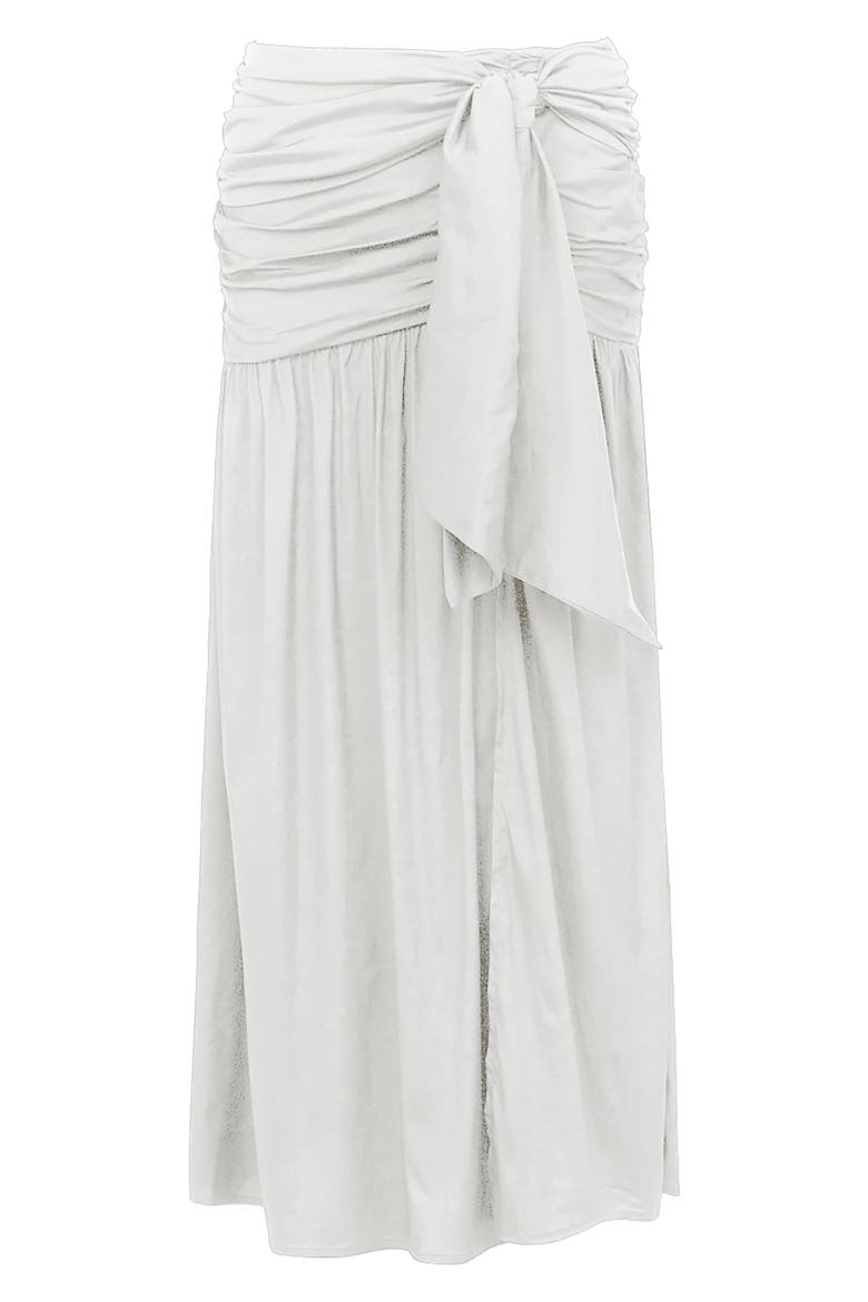 Zoe Cover-Up Maxi Skirt, Main, color, OFF WHITE