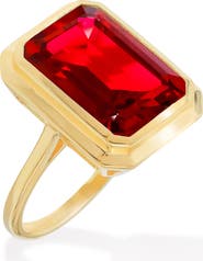 YS GEMS Lab Created Ruby Ring