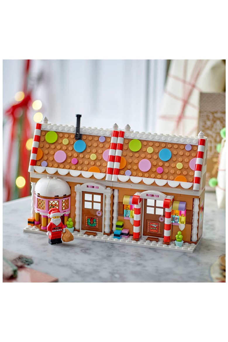 Festive Gingerbread House 40809, Alternate, color, MULTI