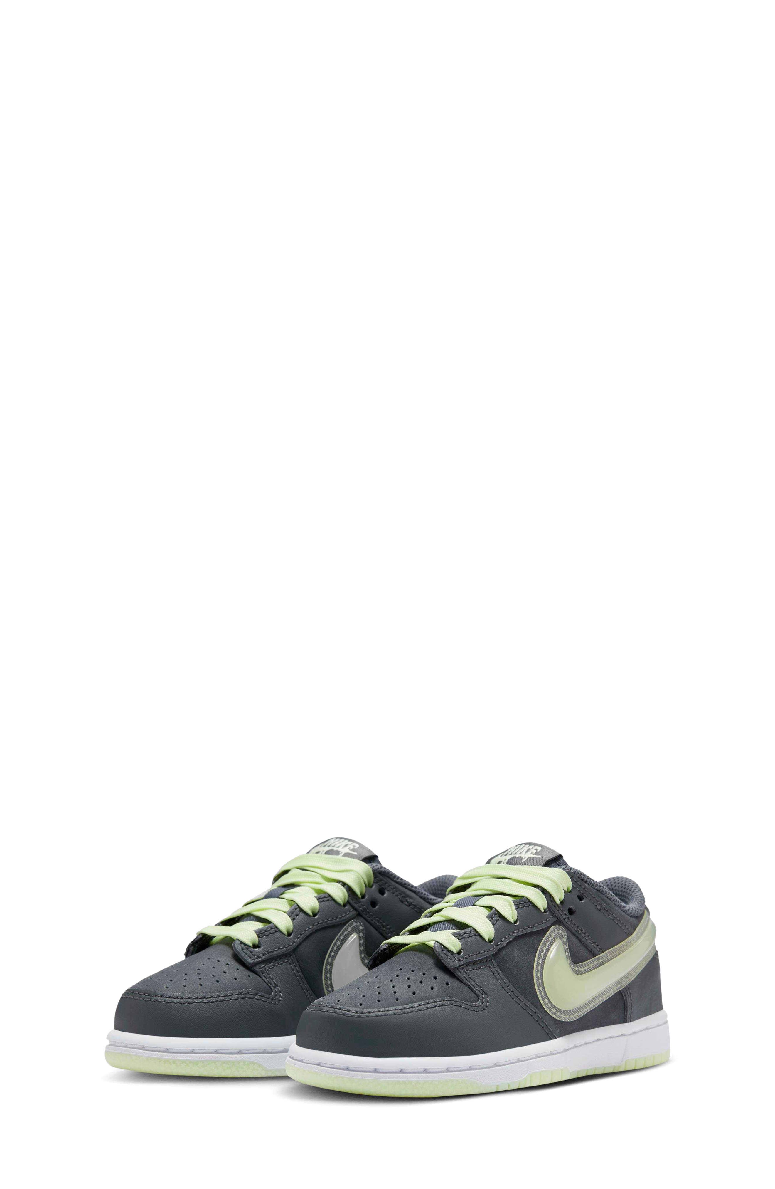 Nike Dunk Low Glow in the Dark Basketball Sneaker, Main, color, 