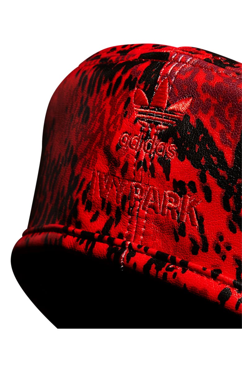 adidas x IVY PARK Faux Leather Tam Hat, Alternate, color, 
