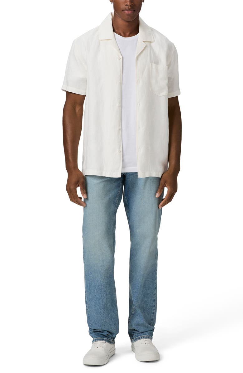 PAIGE Normandie Straight Leg Jeans, Alternate, color, Rampart