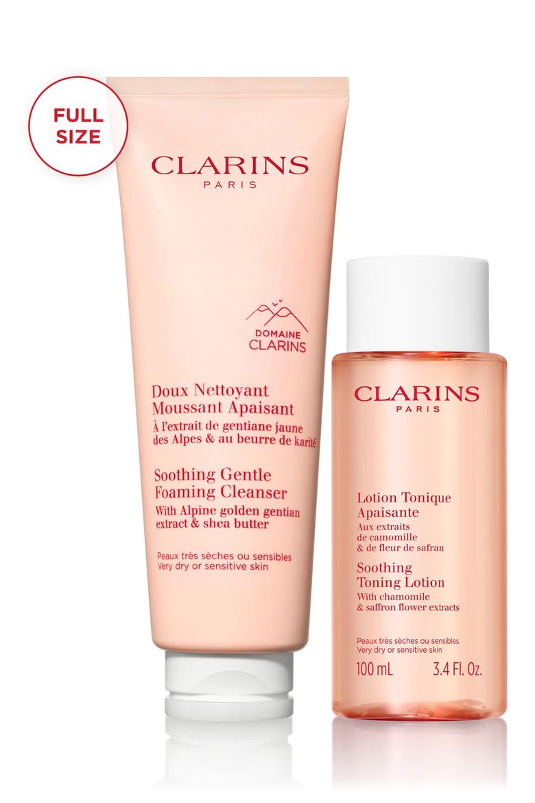Soothing Cleansing Set $48 Value, Alternate, color, NO COLOR