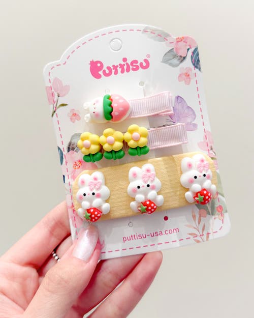 Puttisu 3pc Hair Clip Set