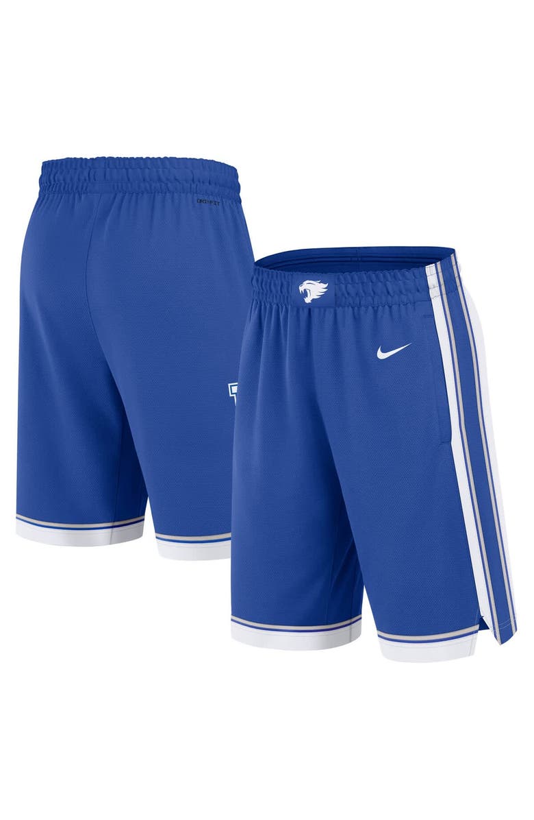 Nike Men's Nike Royal Kentucky Wildcats Road Replica Performance Basketball Shorts, Main, color, Royal