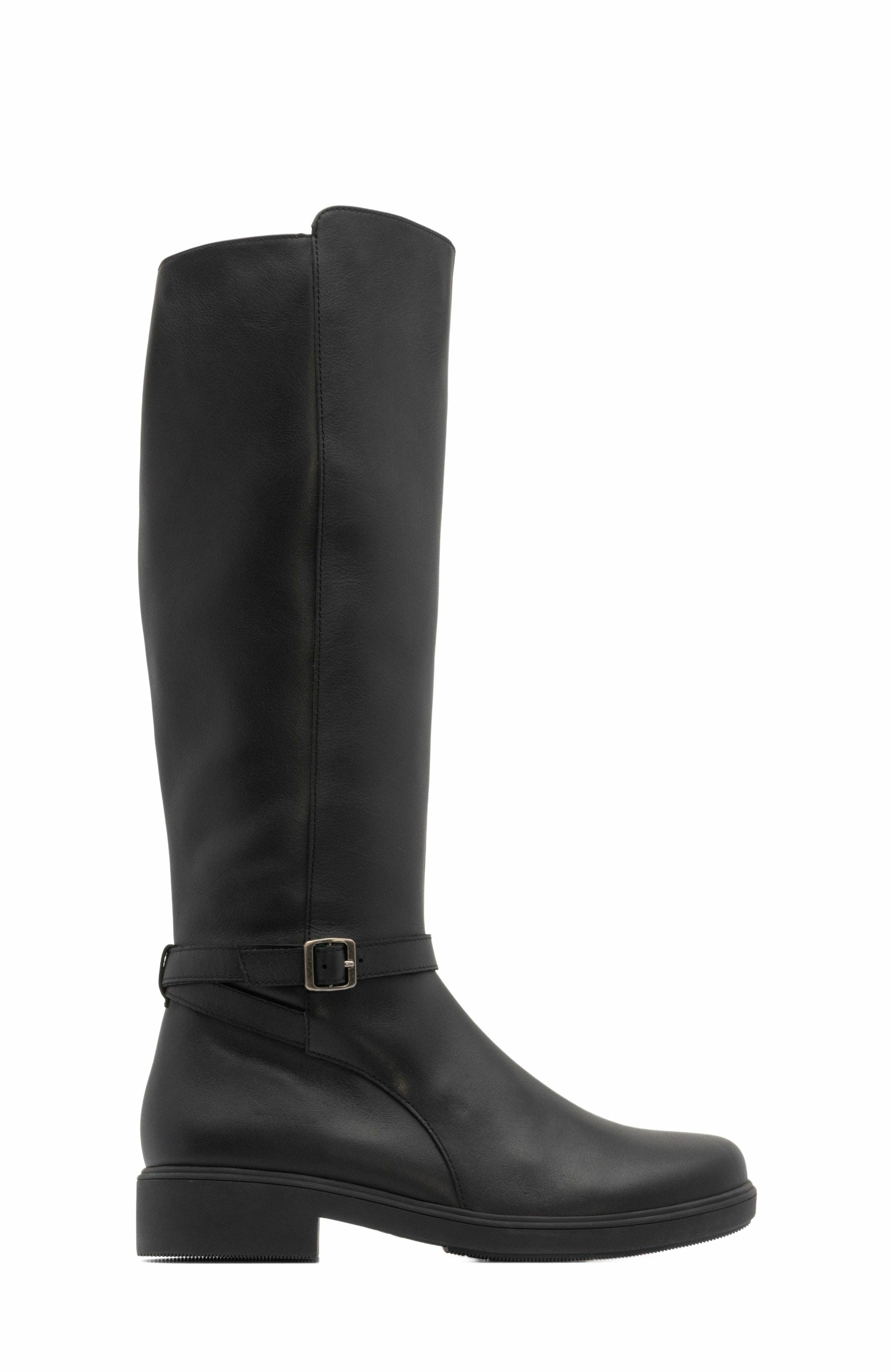 ABEO Compass Tall Boot, Alternate, color, Black