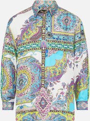 Camilla Long Sleeve Oversized Shirt Magic Carpet Ride