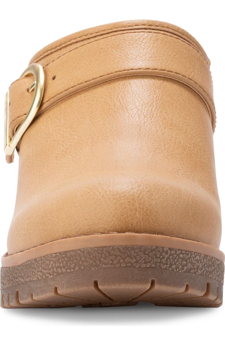 Eastland Nola Block Heel Lug Sole Clog, Alternate, color, Light Tan