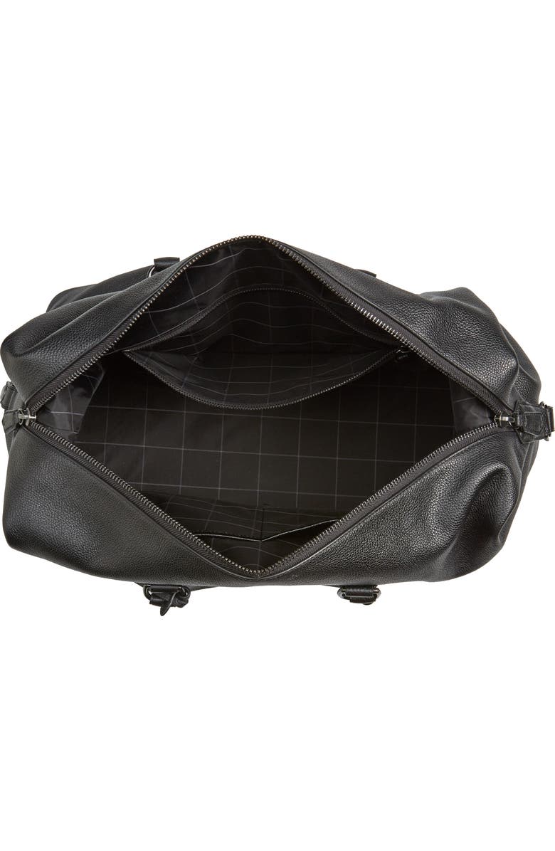 Polo Ralph Lauren Pebbled Leather Duffel Bag, Alternate, color,